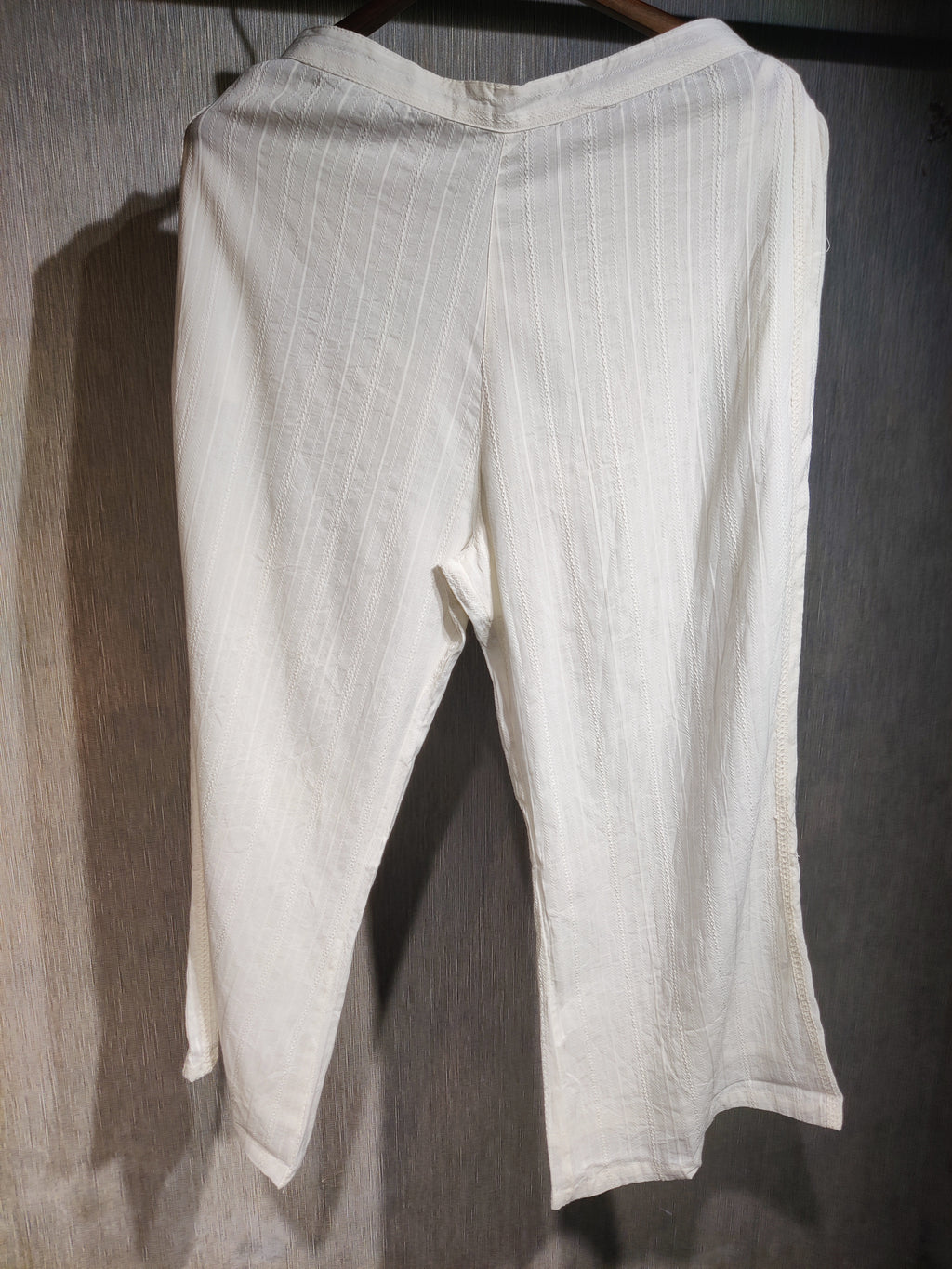 Handcrafted Crochet Patchwork  LInen Cotton Co-ord Set