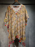 Tropical Print Kaftan