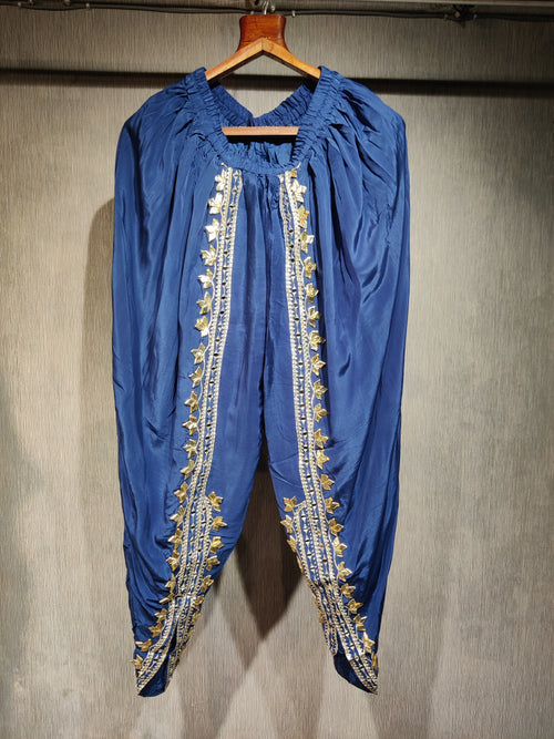 Blue Ombre Embellished Kaftan