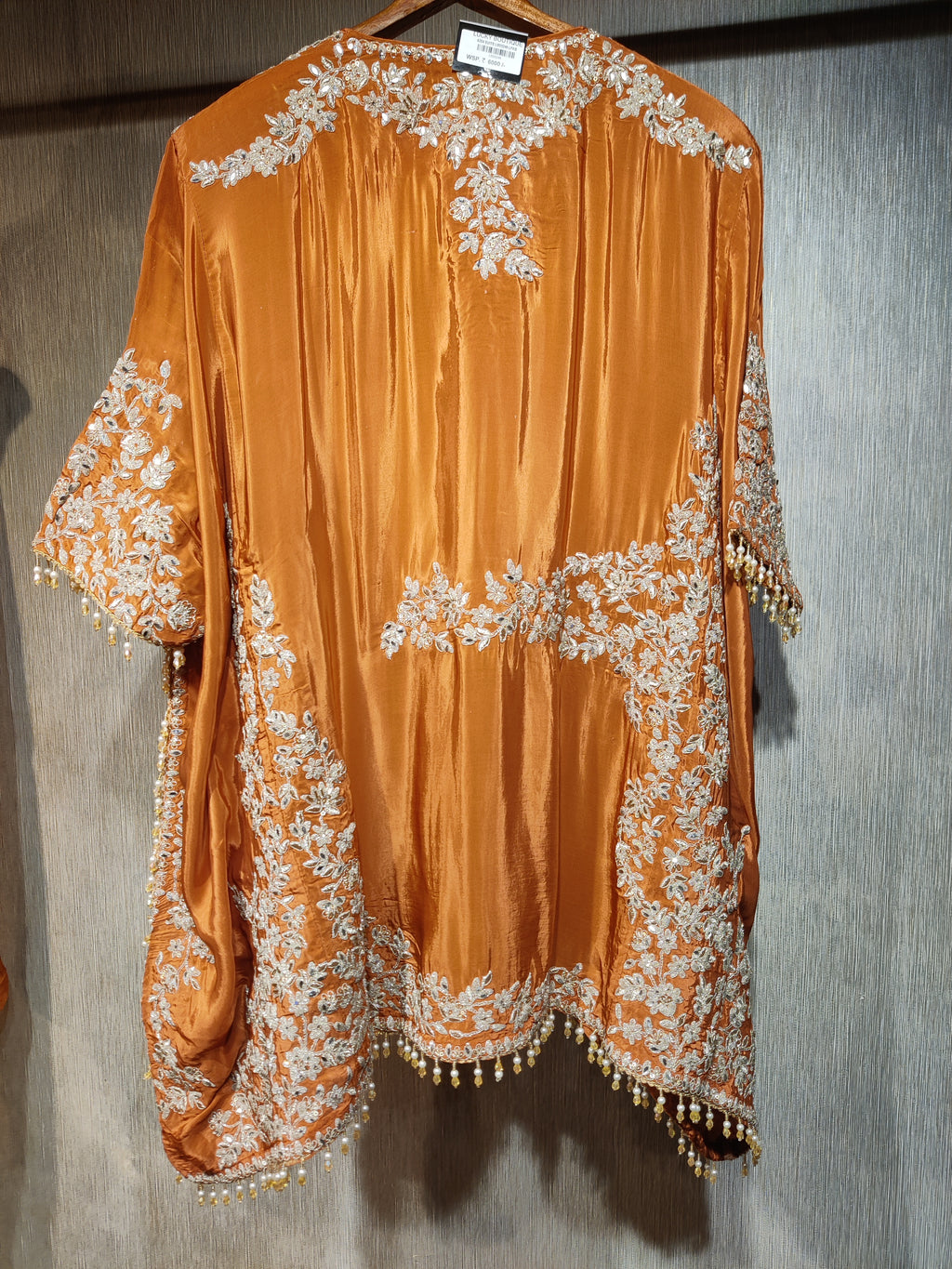 Amber Floral Embroidered Kaftan