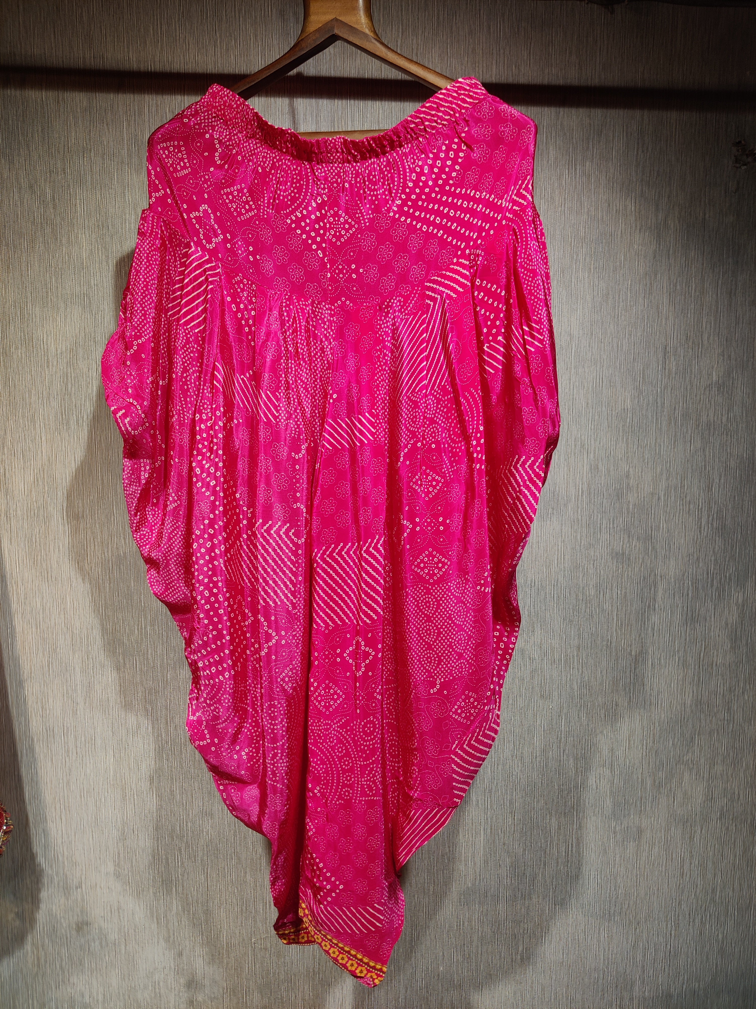 Golden Pink Gradient Kaftan