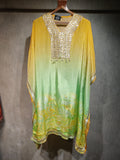 Lime Ombre Kaftan