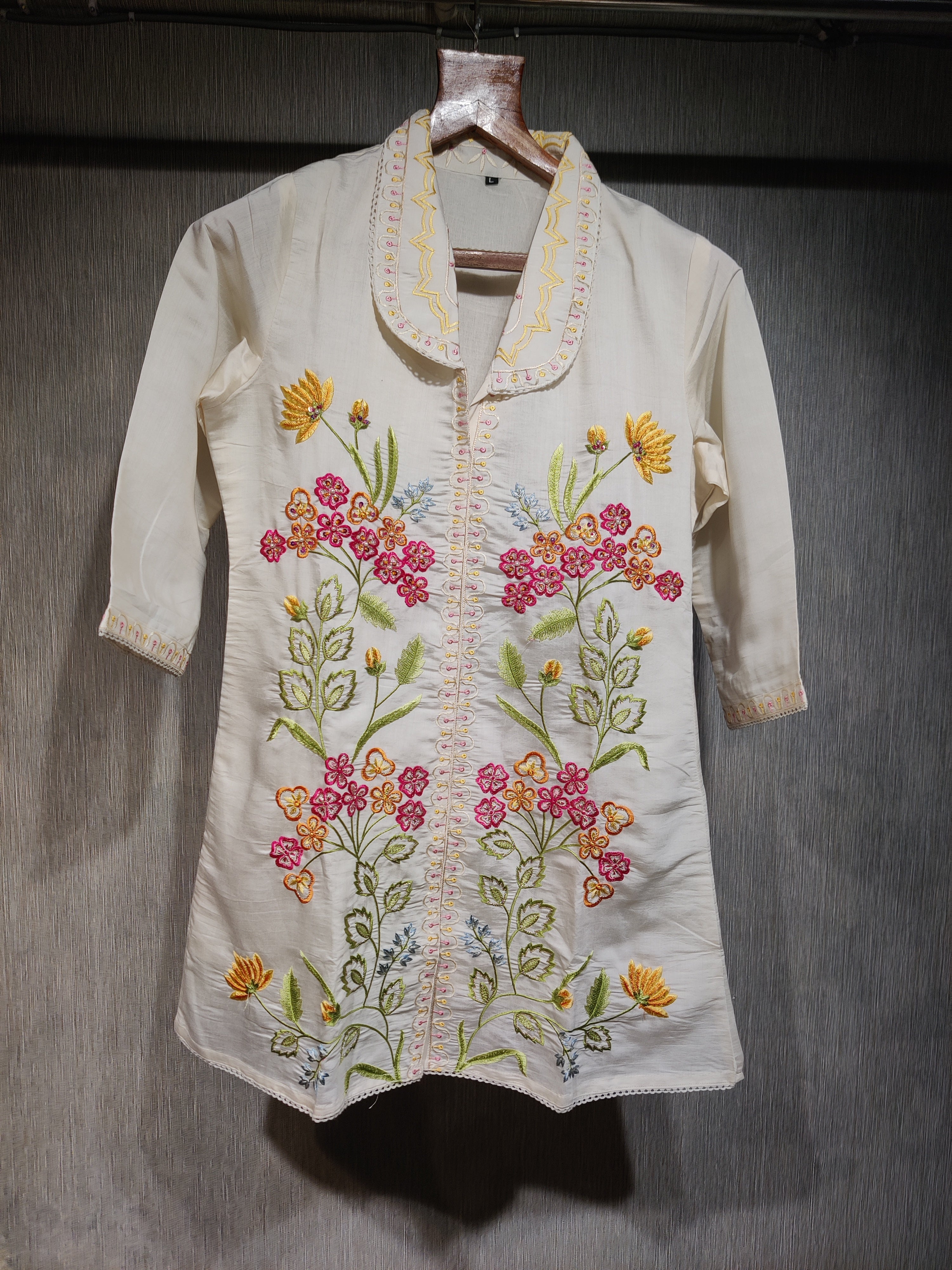 Floral Embroidered Co-Ord Set