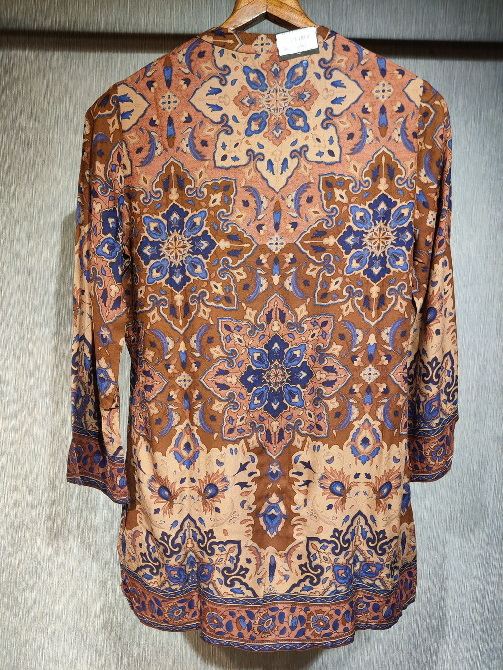 Rust Paisley Printed Co-Ord Set