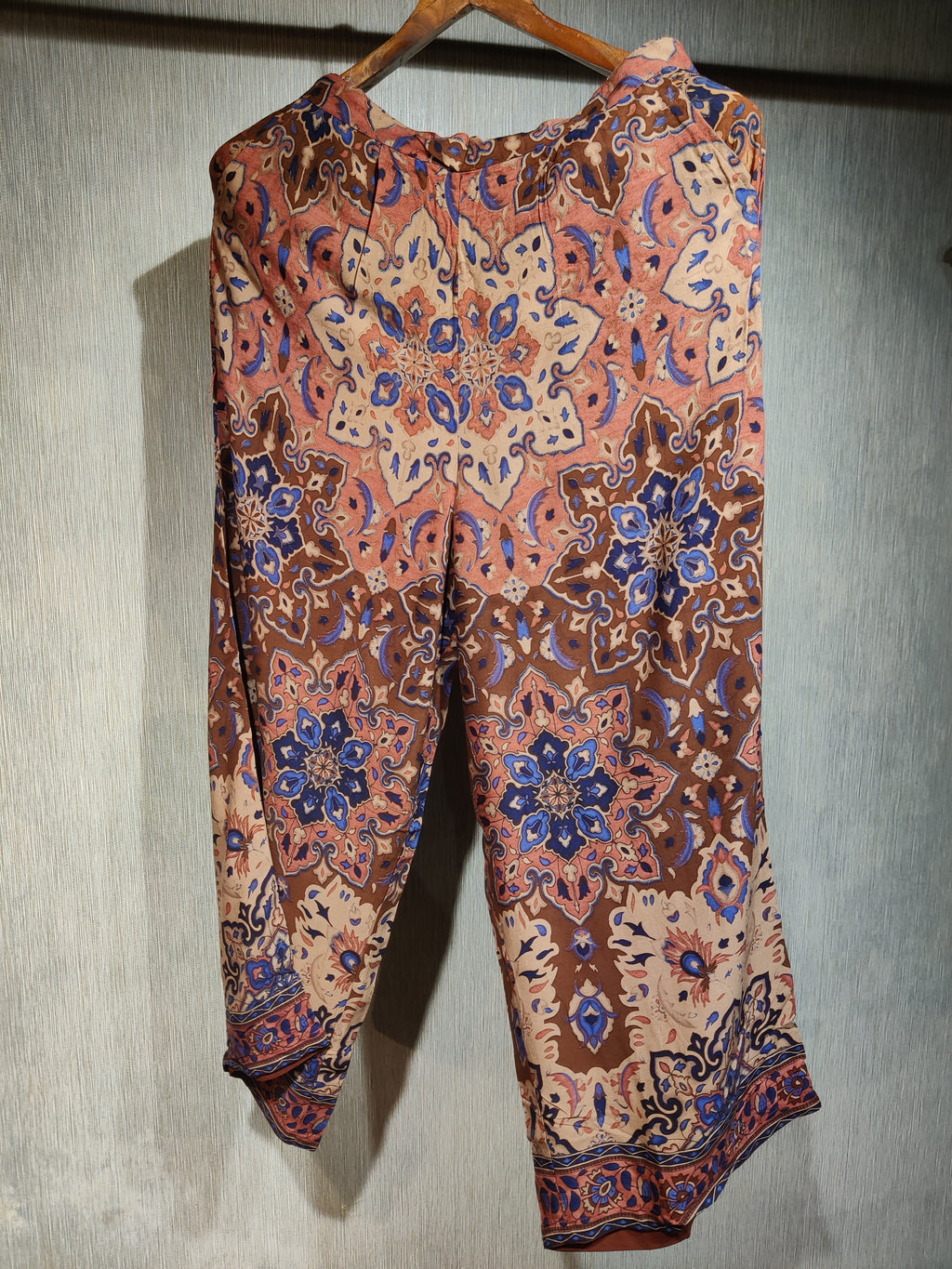 Rust Paisley Printed Co-Ord Set