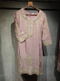 Pink Embellished Sharara set