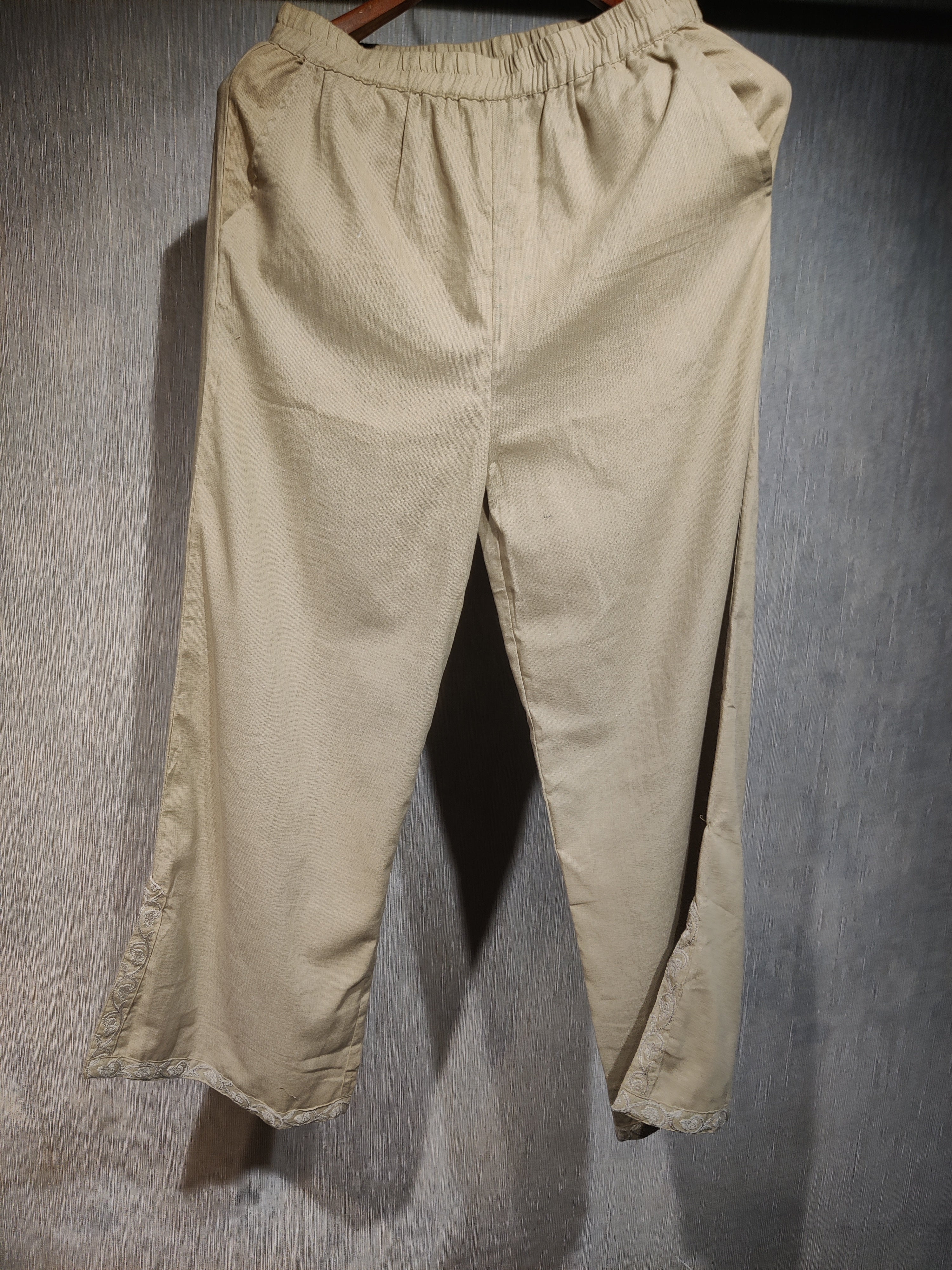Beige Textured Co-Ord Set
