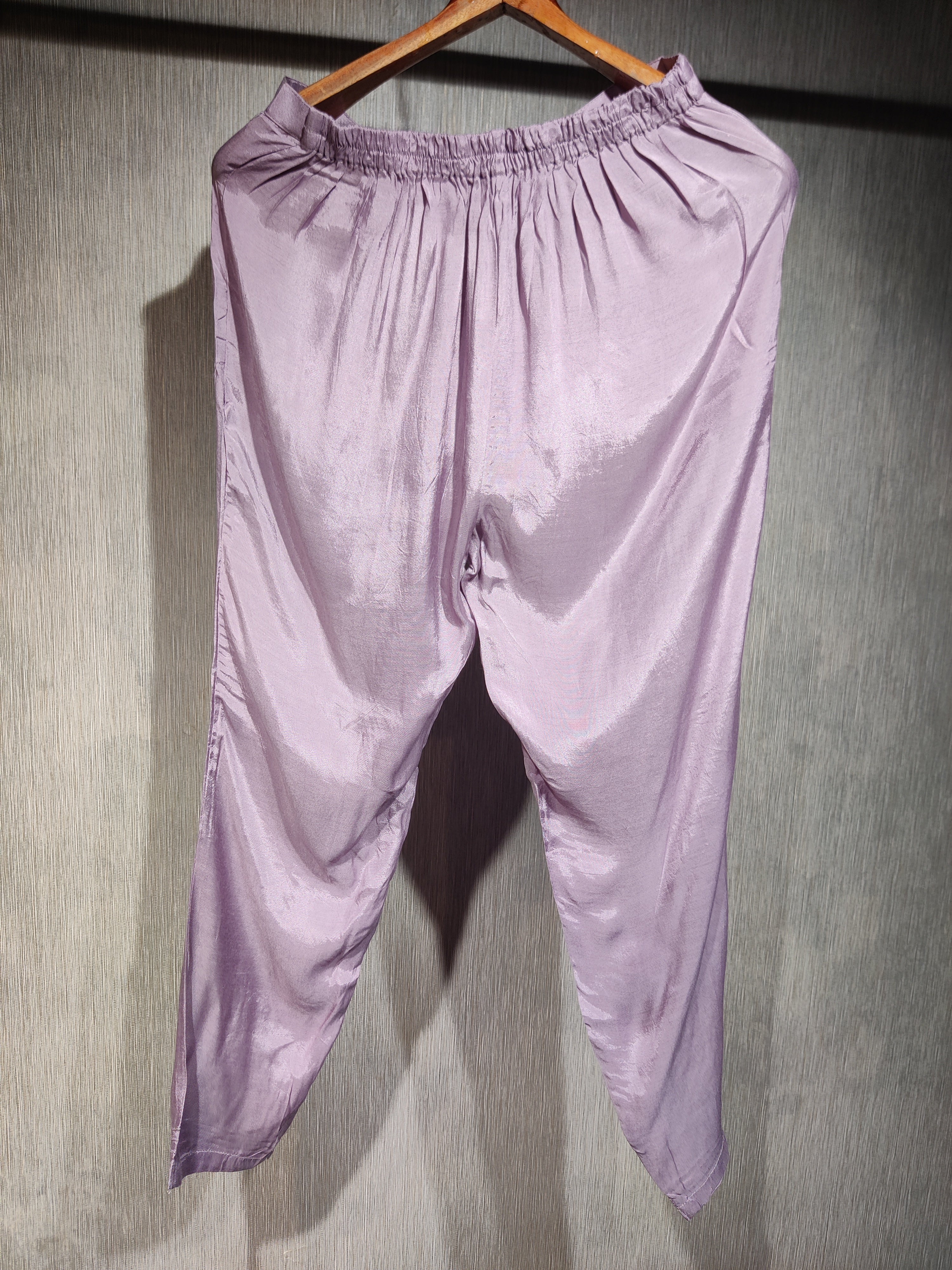 Lavender Floral Embroidered Co-Ord Set