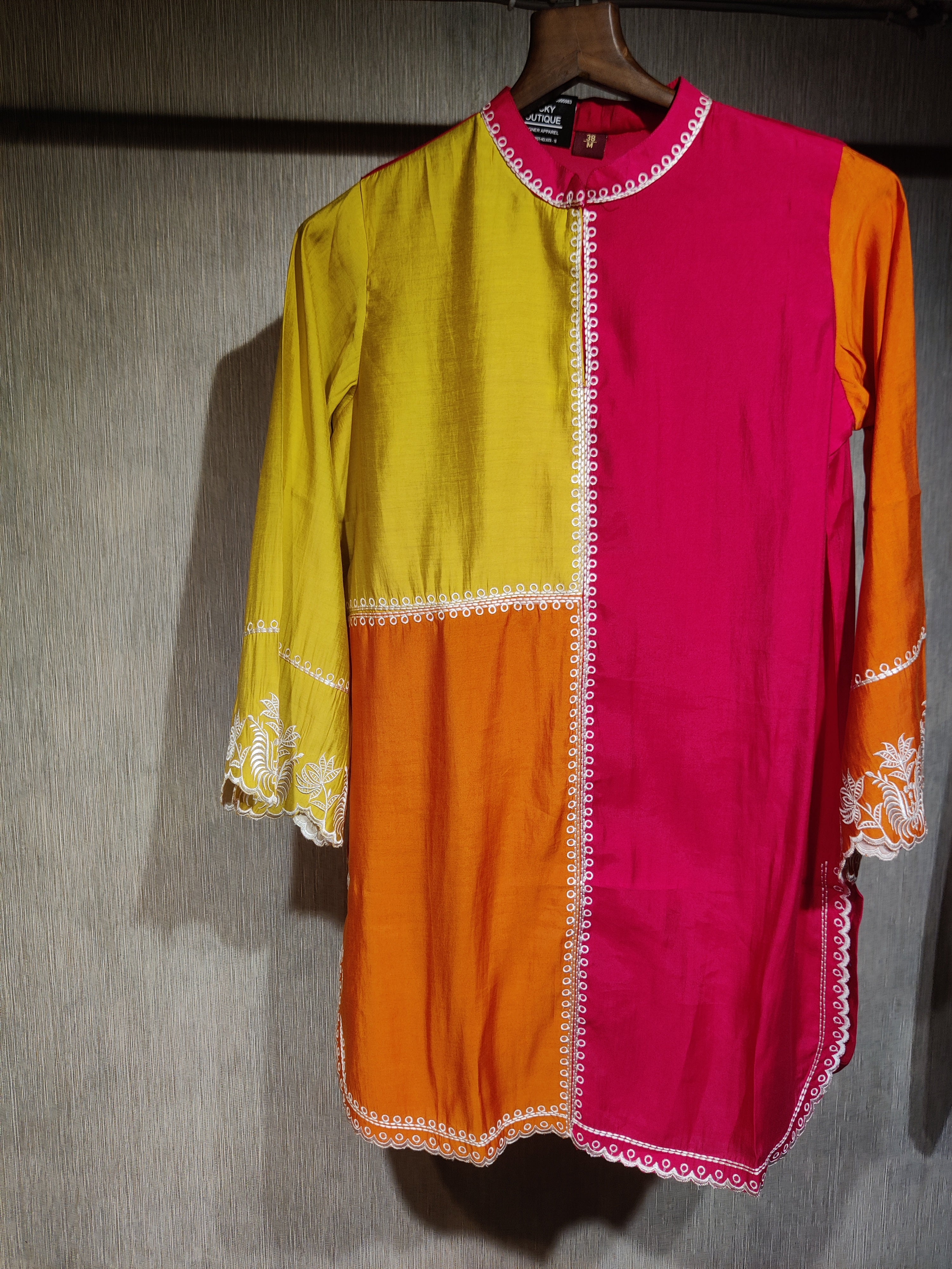 Dual Tone Color-Block Co-Ord Set
