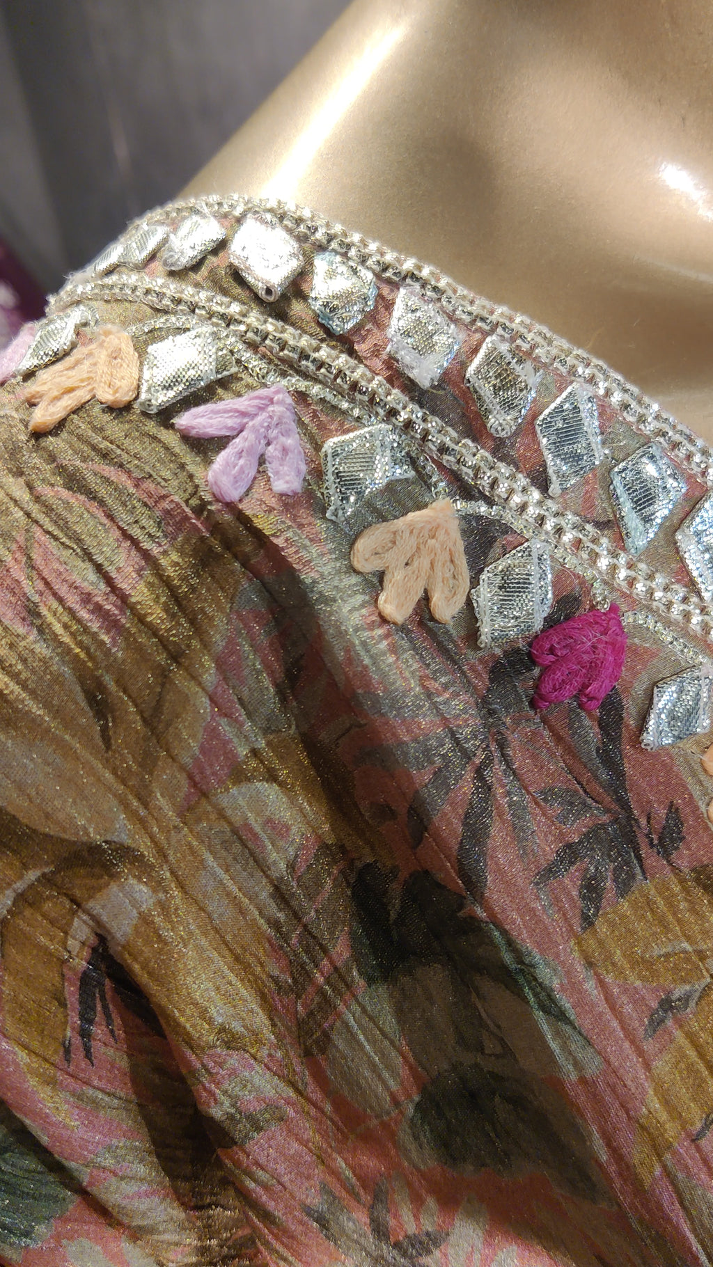 Tropical Print Kaftan