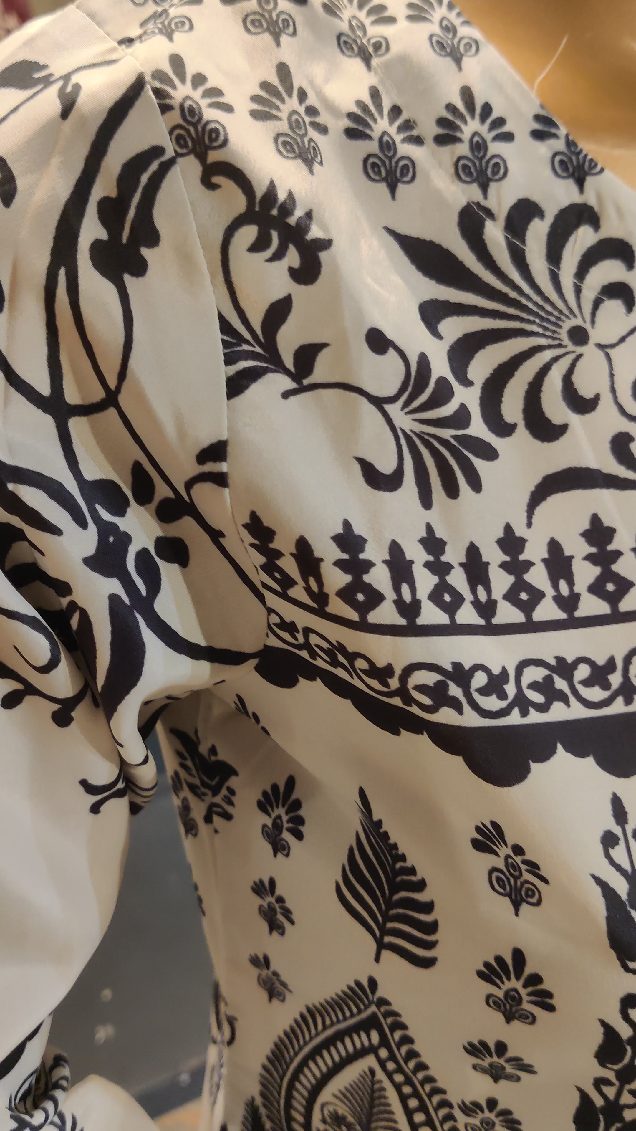 Monochrome Folk Print Co-Ord Set