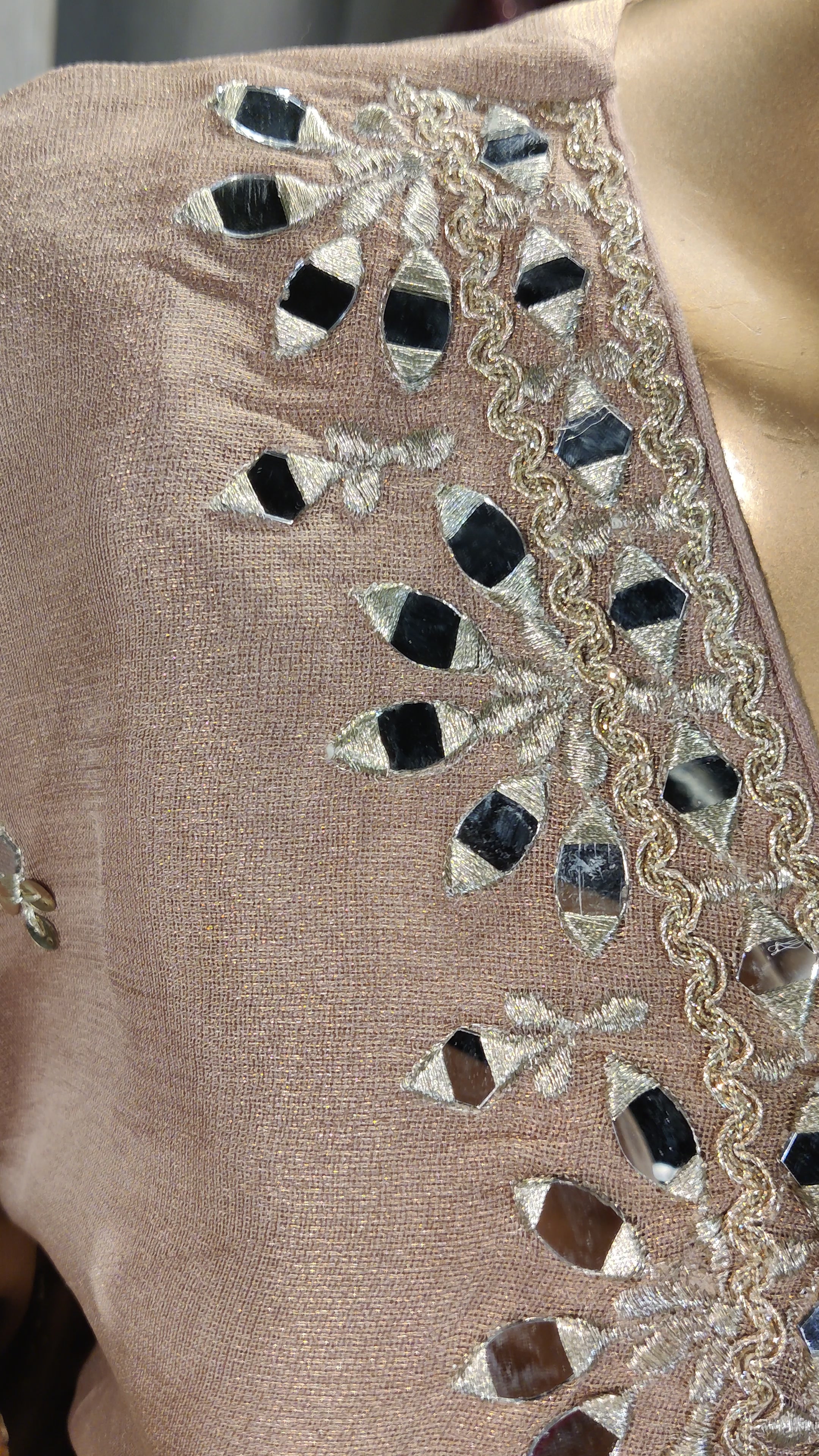 Blush Embellished Kaftan