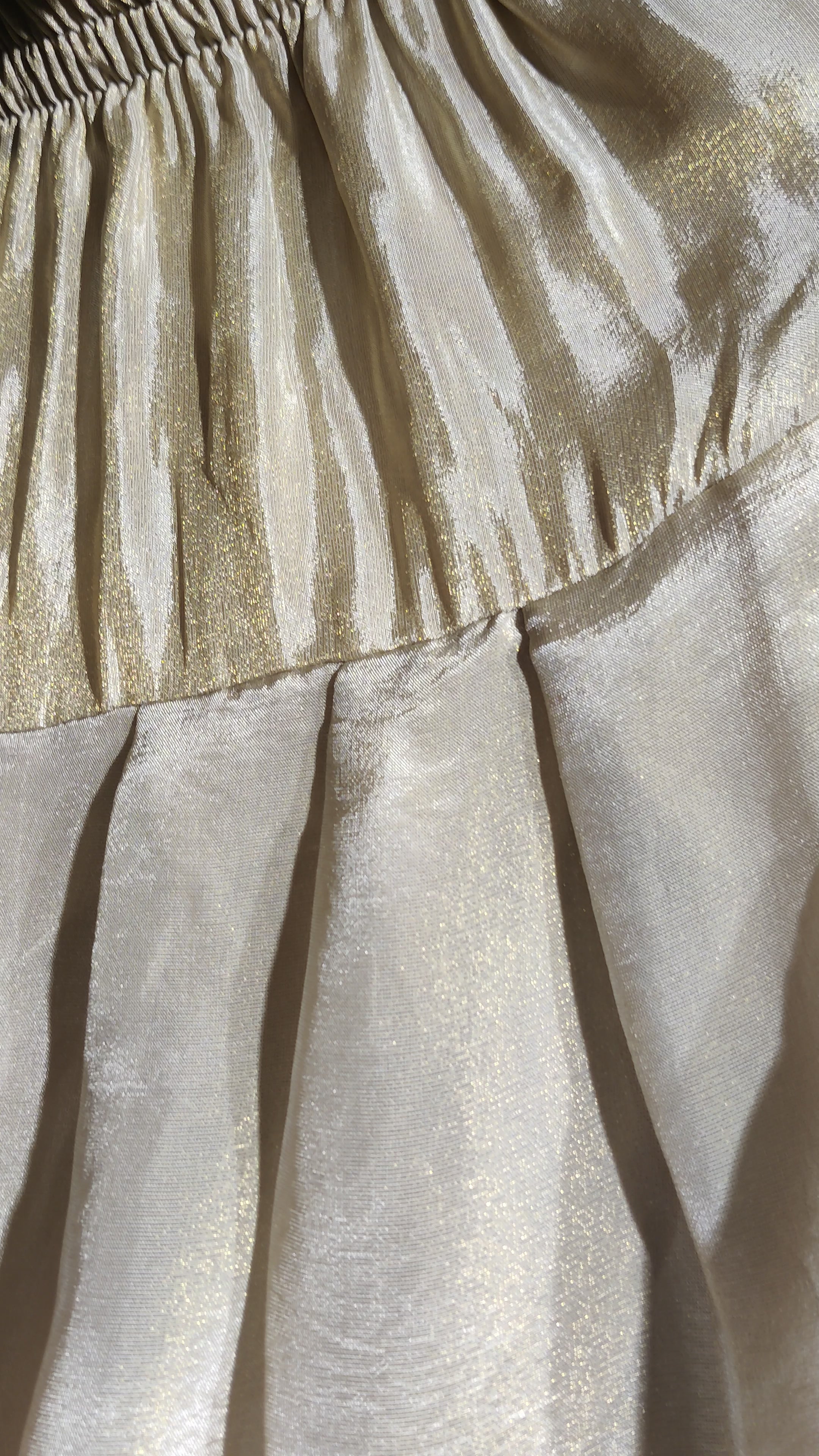 Designer Silk Suit with Glass & Beads Embellishments