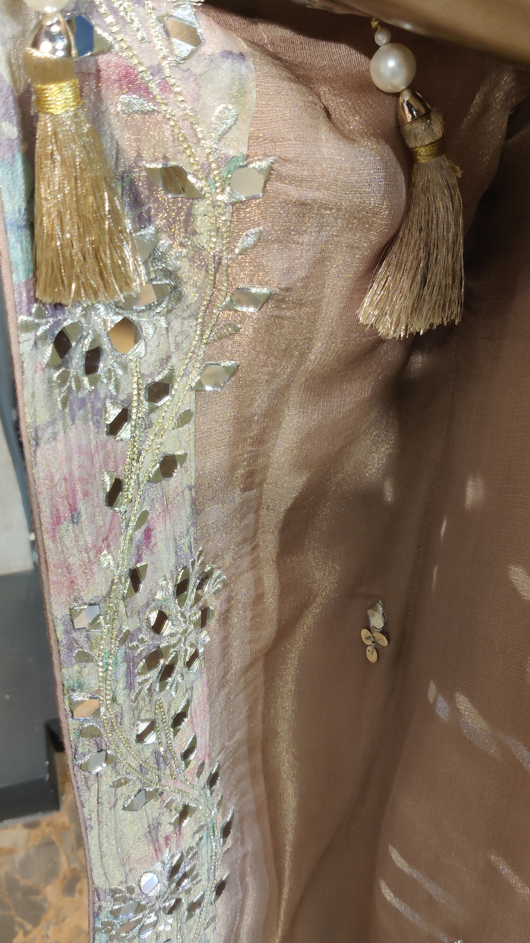 Blush Embellished Kaftan